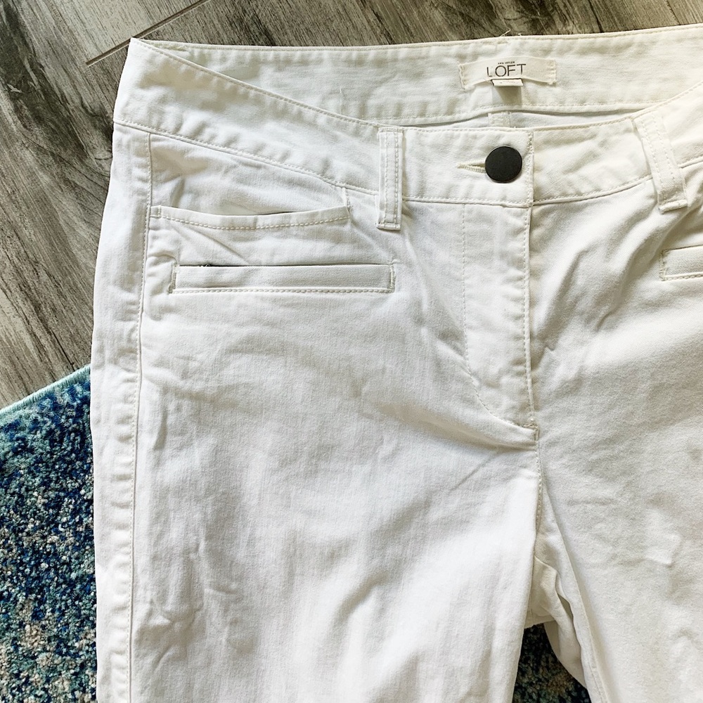 White Pants in Marisa Fit